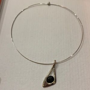 Silver Lia Sophia Wire Necklace